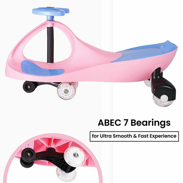 R For Rabbit Swing Car Iya Iya Pink Blue