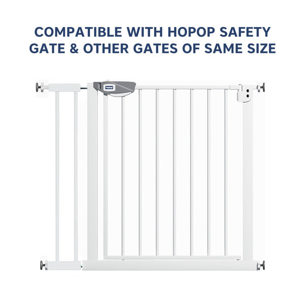 Hopop Baby Safety Gate Extension 10 cm White