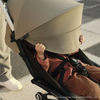 Babyzen Stroller YOYO³ with 6+ Color Pack - White Frame - Taupe
