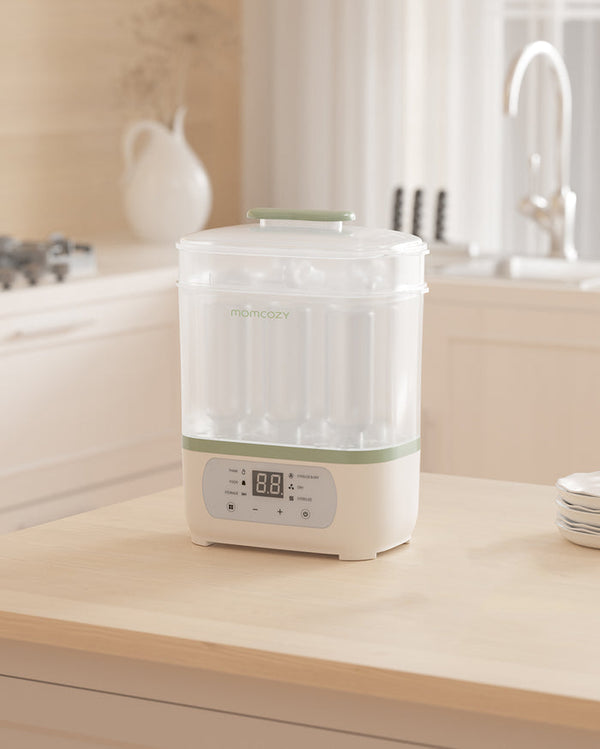Momcozy 8-in-1 Baby Bottle Steam Sterilizer