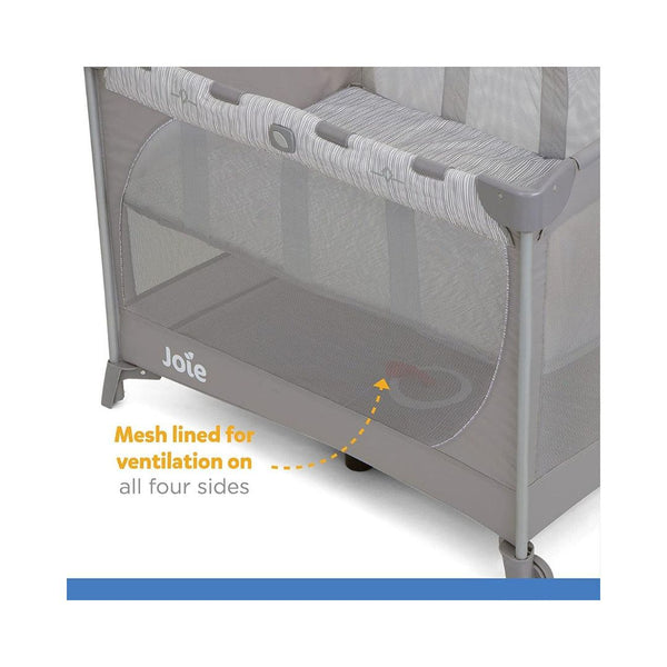 Joie Travel Cot Commuter™ Change Bounce - Nature Alphabet
