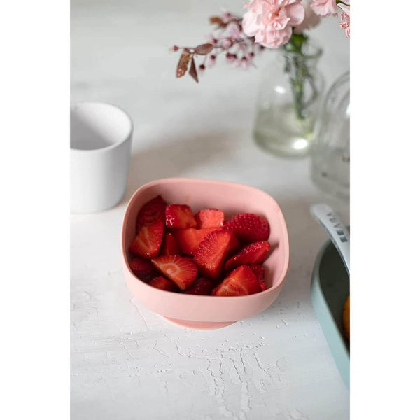 Beaba Silicon Suction Bowl - Pink