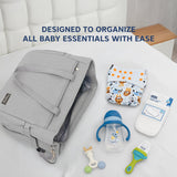 Hopop Tote Diaper Bag with Changing Mat One Size – Fern