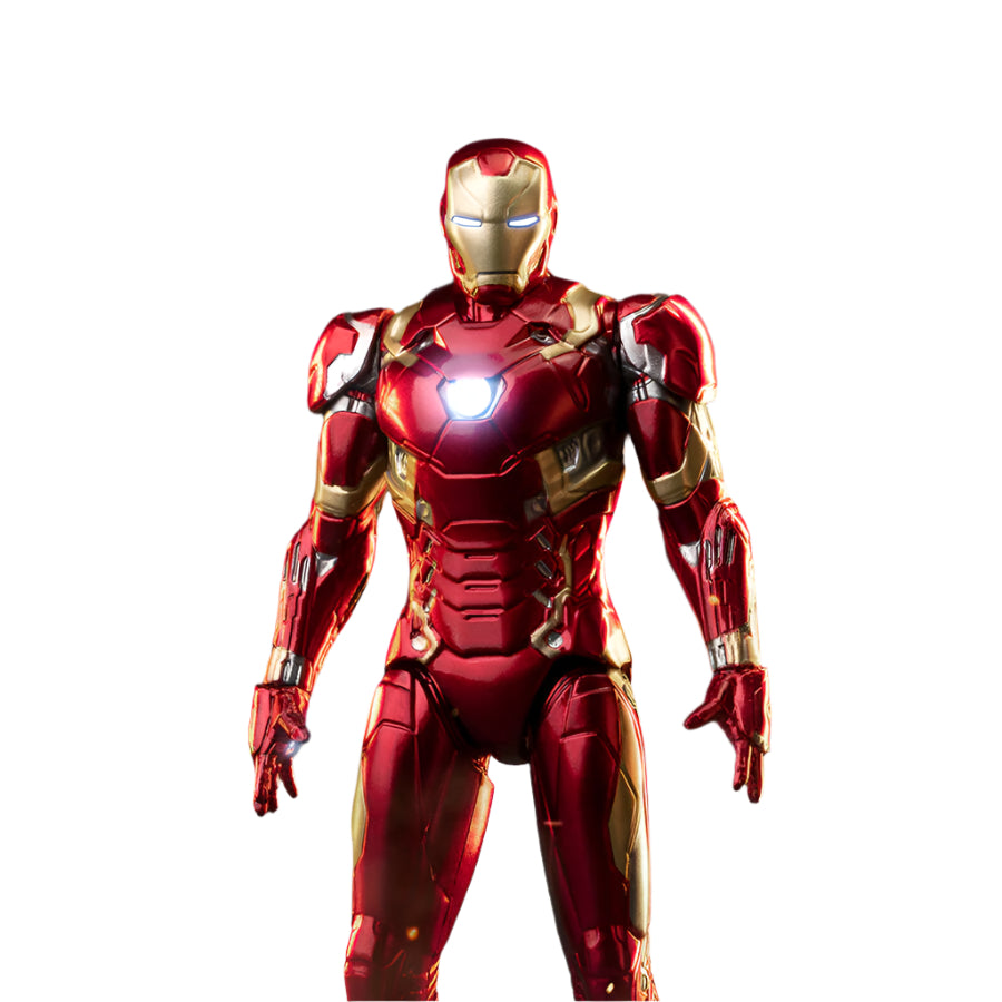 ZD Toys Marvel Infinity Saga Iron Man 4-Inch Iron Man Hall Of Amor Set-Mark 50