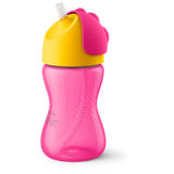 Philips Avent Bendy Straw Cup 300 ml – Pink | 12m+