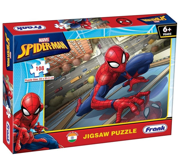 Frank Marvel's Spider-Man, 108 Pieces Puzzle, 6Y+