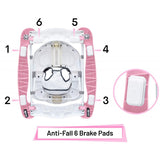 R For Rabbit Baby Walker Ringa Ringa Pink White