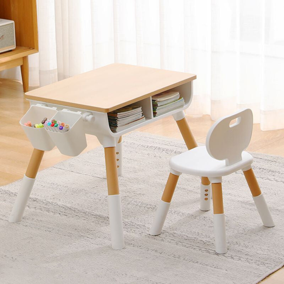 Woodland Kids Study Table With Chair