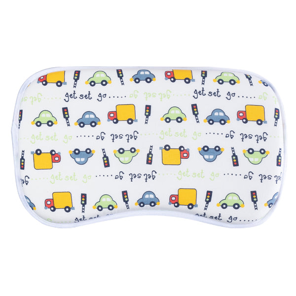 Hopop Memory Foam Baby Flat Head Shaping Pillow Newborns & Infants Transport