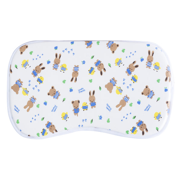 Hopop Soft Memory Foam Baby Head Shaping Pillow - Friends