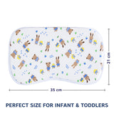 Hopop Soft Memory Foam Baby Head Shaping Pillow - Friends