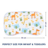 Hopop Soft Memory Foam Baby Head Shaping Pillow - Giraffe