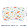 Hopop Soft Memory Foam Baby Head Shaping Pillow - Jungle