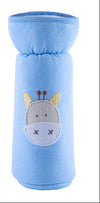 Hopop Soft Plush Hosiery Baby Feeding Bottle Cover - Blue 240ML