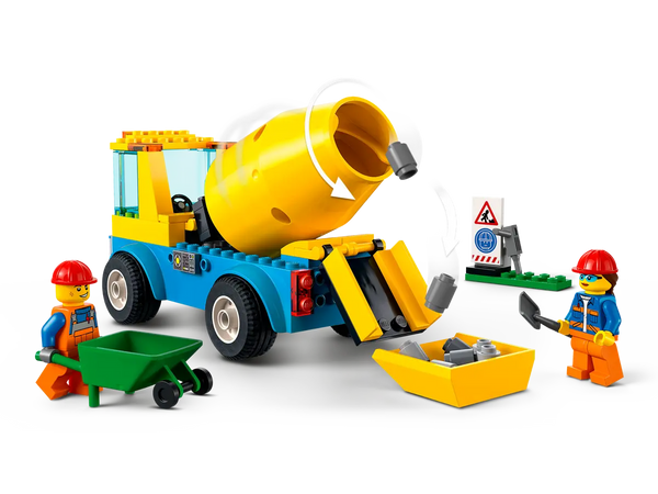 LEGO City Cement Mixer Truck 4+ 85Pcs 60325