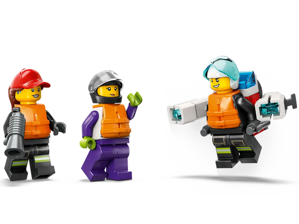 LEGO City Fire Rescue Boat 5+ 144Pcs 60373