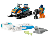 LEGO City Arctic Explorer Snowmobile 5+ 70Pcs 60376