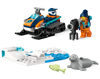 LEGO City Arctic Explorer Snowmobile 5+ 70Pcs 60376