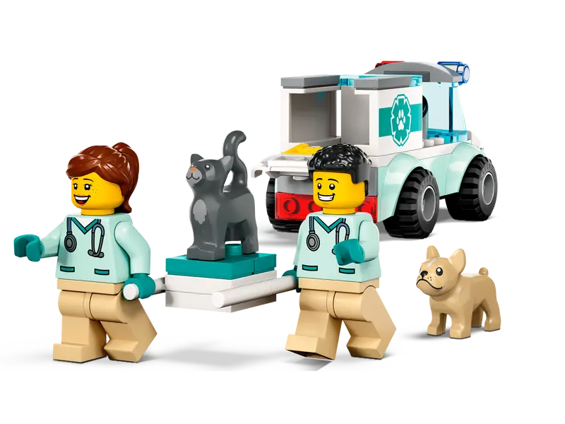 LEGO City Vet Van Rescue 4+ 58Pcs 60382