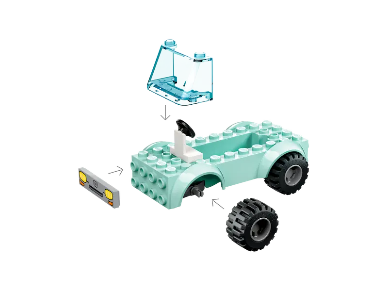 LEGO City Vet Van Rescue 4+ 58Pcs 60382