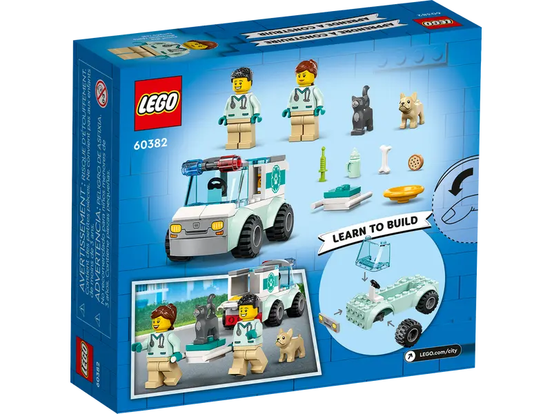 LEGO City Vet Van Rescue 4+ 58Pcs 60382