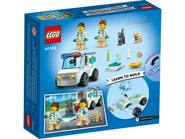 LEGO City Vet Van Rescue 4+ 58Pcs 60382