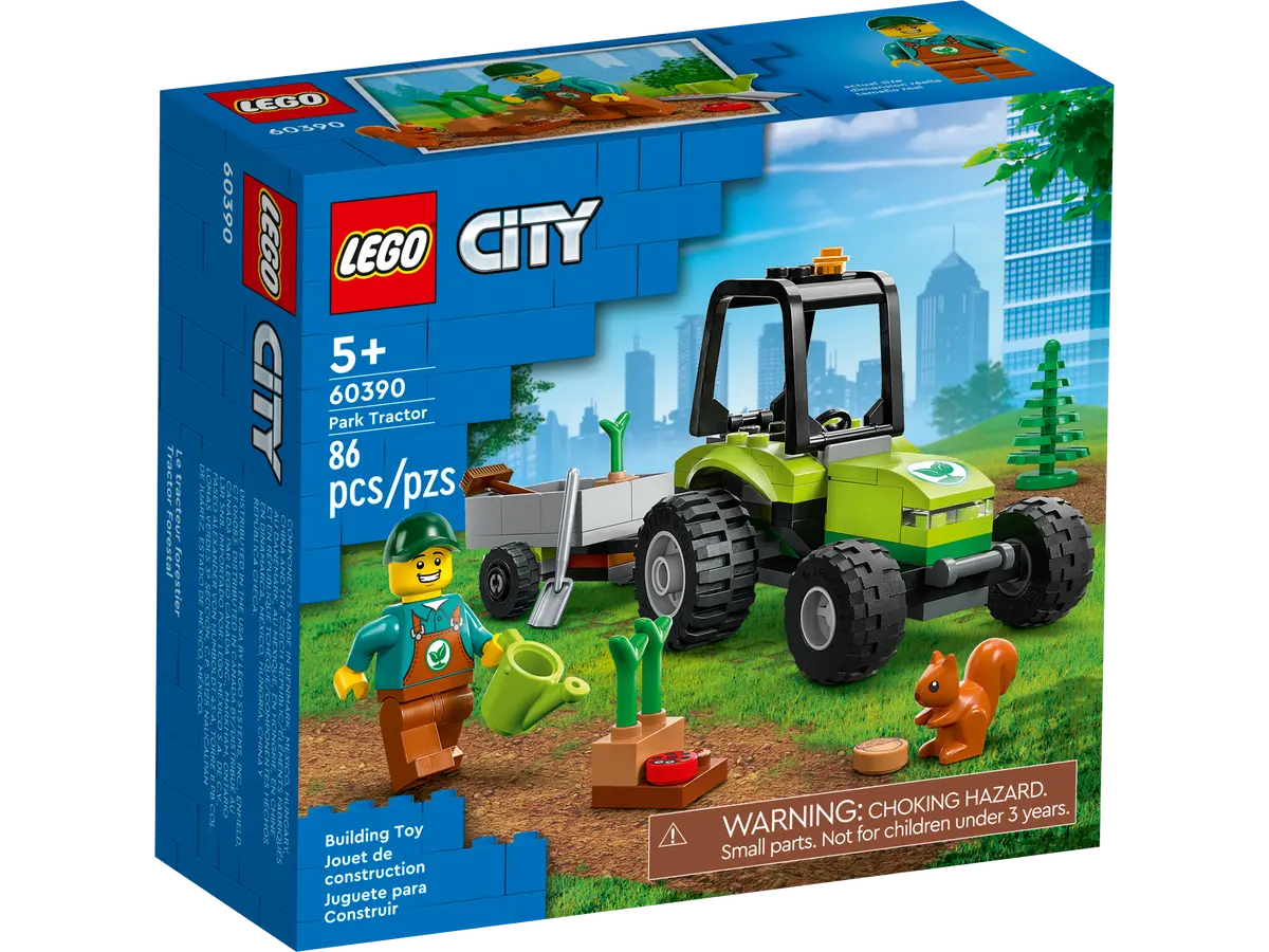 LEGO City Park Tractor 5+ 86Pcs 60390