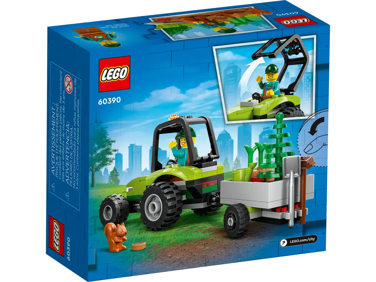 LEGO City Park Tractor 5+ 86Pcs 60390
