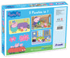 Frank Peppa Pig 3-in-1 Puzzles 26Pcs