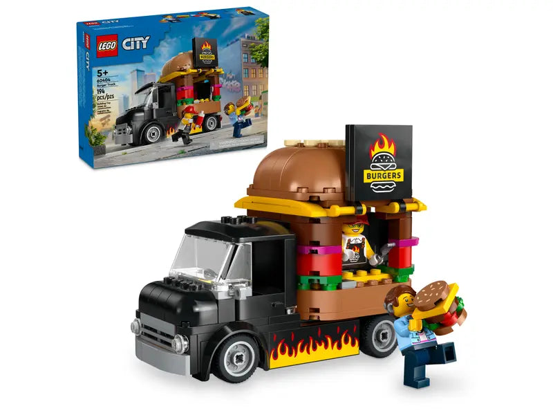 LEGO City Burger Truck 5+ 194Pcs 60404