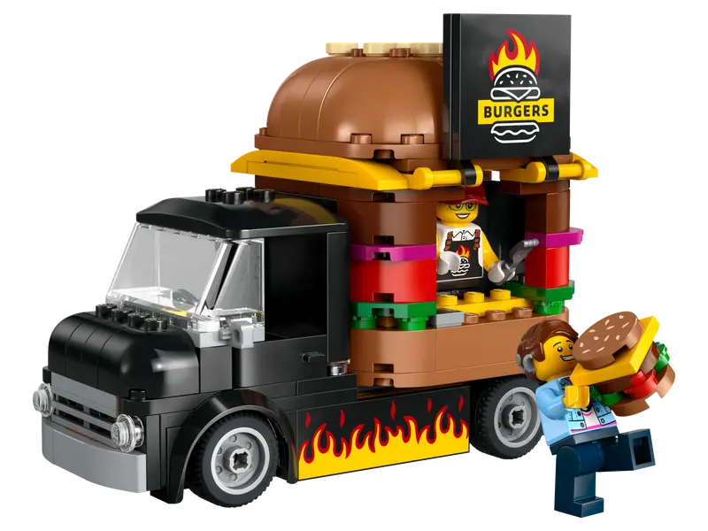 LEGO City Burger Truck 5+ 194Pcs 60404