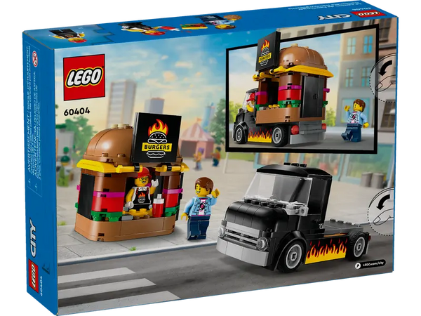 LEGO City Burger Truck 5+ 194Pcs 60404