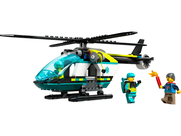 LEGO City Emergency Rescue Helicopter 6+ 226Pcs 60405