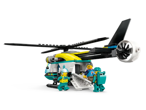 LEGO City Emergency Rescue Helicopter 6+ 226Pcs 60405