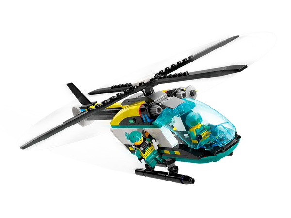 LEGO City Emergency Rescue Helicopter 6+ 226Pcs 60405