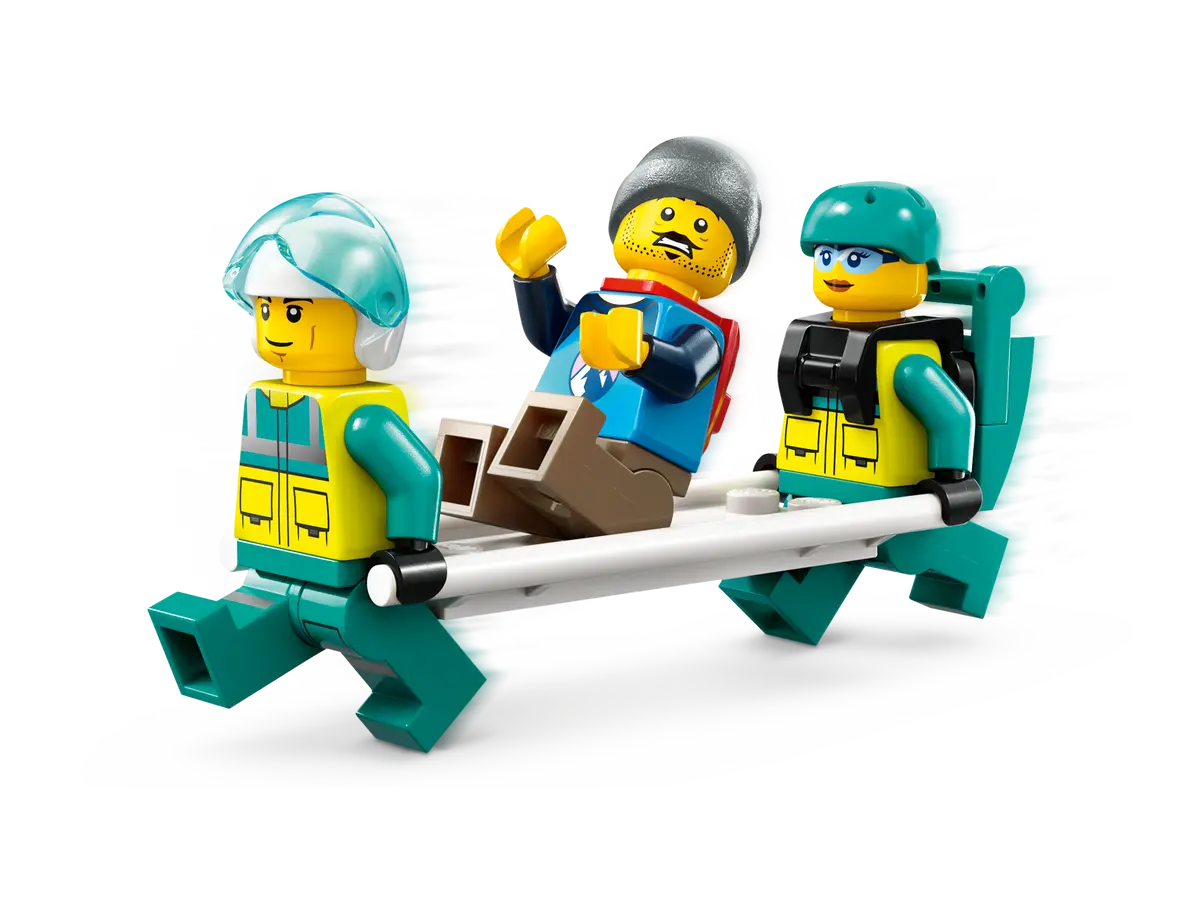 LEGO City Emergency Rescue Helicopter 6+ 226Pcs 60405