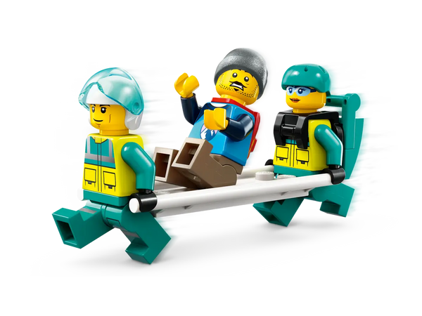 LEGO City Emergency Rescue Helicopter 6+ 226Pcs 60405