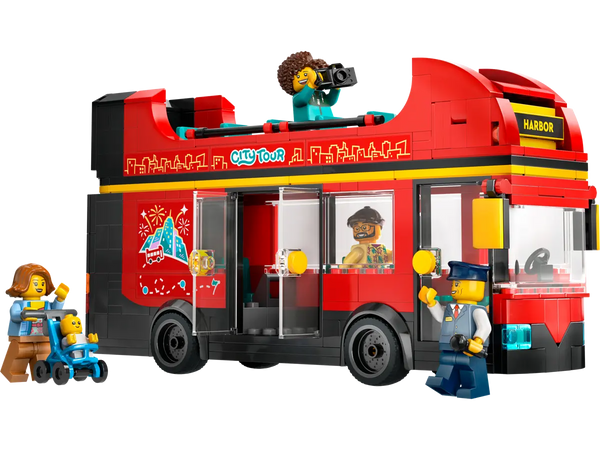 LEGO City Red Double-Decker Sightseeing Bus 7+ 384Pcs 60407