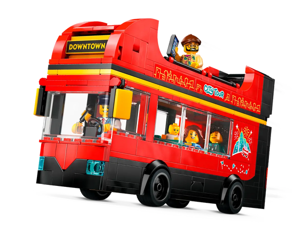 LEGO City Red Double-Decker Sightseeing Bus 7+ 384Pcs 60407
