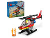 LEGO City Fire Rescue Helicopter 5+ 85Pcs 60411