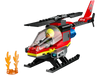 LEGO City Fire Rescue Helicopter 5+ 85Pcs 60411