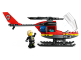 LEGO City Fire Rescue Helicopter 5+ 85Pcs 60411