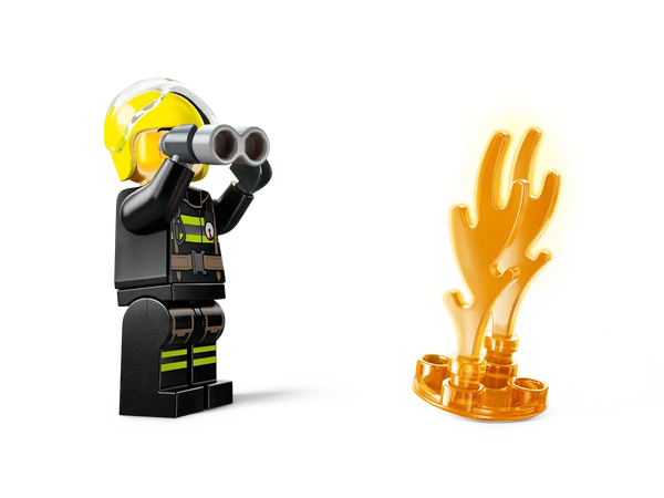 LEGO City Fire Rescue Helicopter 5+ 85Pcs 60411