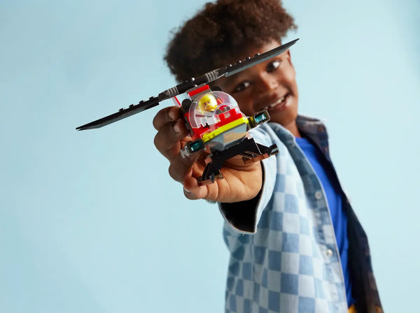 LEGO City Fire Rescue Helicopter 5+ 85Pcs 60411