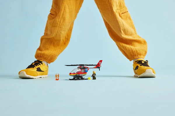 LEGO City Fire Rescue Helicopter 5+ 85Pcs 60411