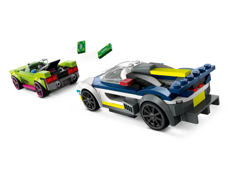 LEGO City Police Car And Muscle Car Chase 6+ 213Pcs 60415