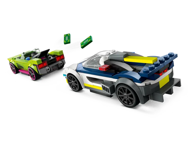 LEGO City Police Car And Muscle Car Chase 6+ 213Pcs 60415
