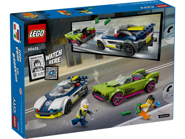 LEGO City Police Car And Muscle Car Chase 6+ 213Pcs 60415