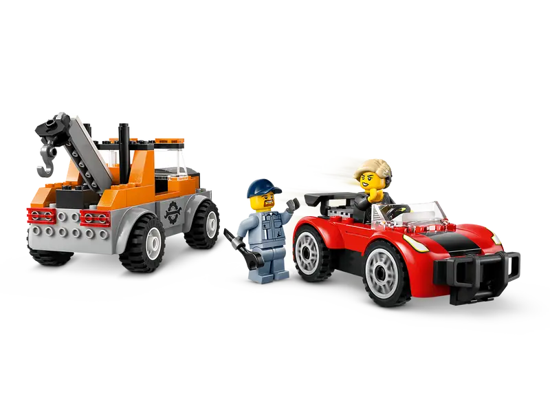 LEGO City Tow Truck And Sports Car Repair 4+ 101Pcs 60435