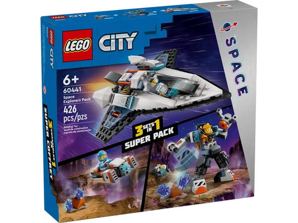LEGO City Spaceship and Asteroid Discovery 4+ 126Pcs 60429
